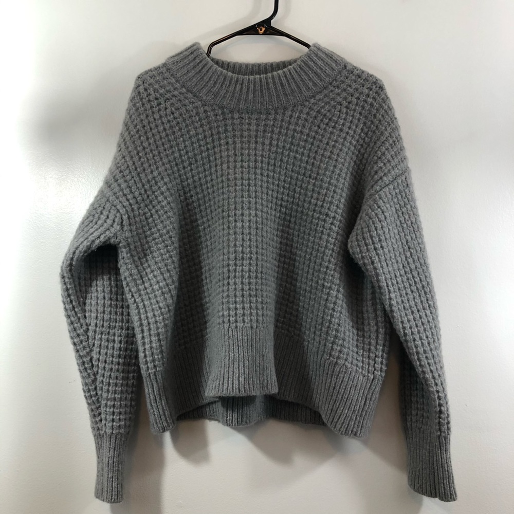 Everlane Heavy Knit 90% Wool Sweater Sz L